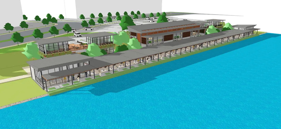 Original waterfront working model